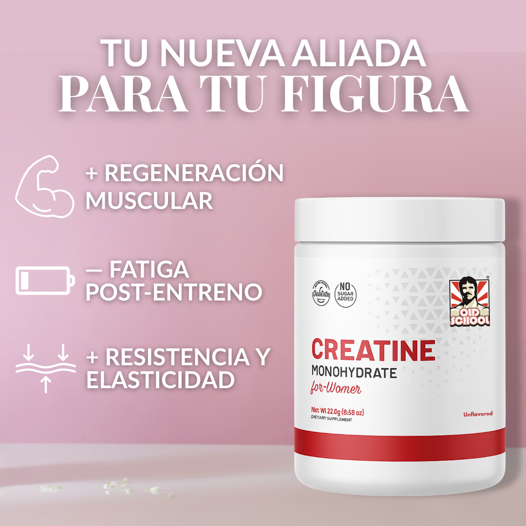 Creatina Monohidratada, Despierta tus musculos, Realza tu belleza
