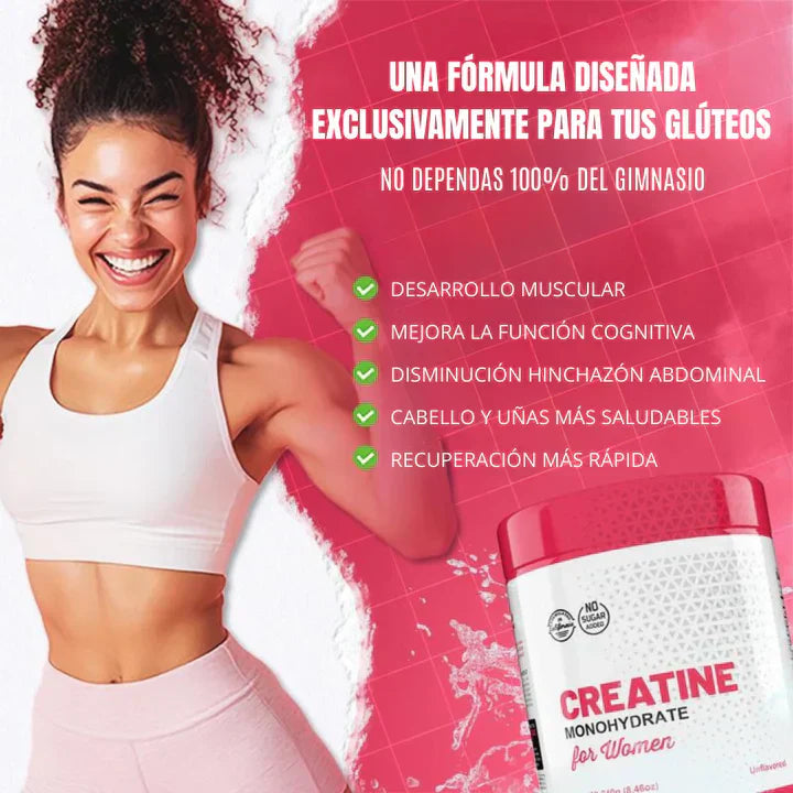 Creatina Monohidratada, Despierta tus musculos, Realza tu belleza